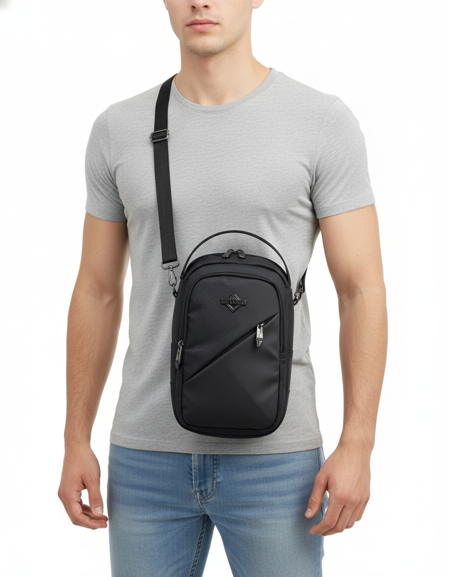 Leadvas Multifunctional Waterproof Sling chest Crossbody bag x167 Grey