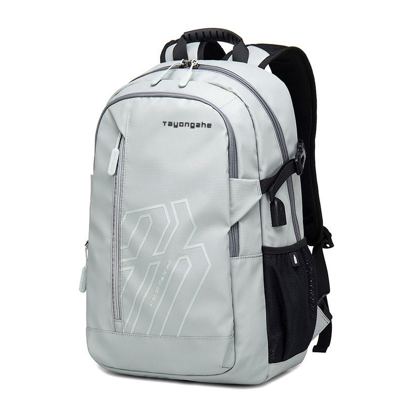 Step On The Brave 15 Inch Business Laptop Backpack Waterproof Ad-03 Grey