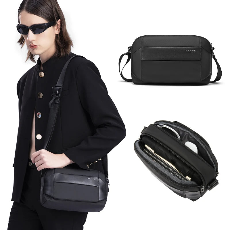Bange Multifunctional Waterproof Sling Chest Bag Bg 7717 Black