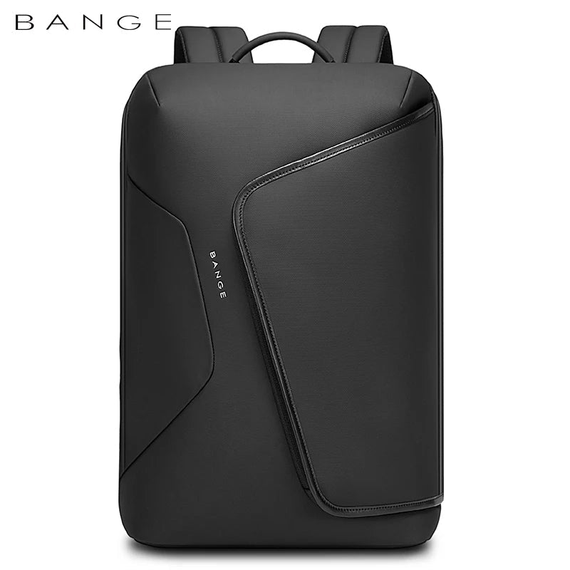 Bange 2913 Business Men Premium Quality Fashion 15.6 In Laptop Backpack Unisex Black