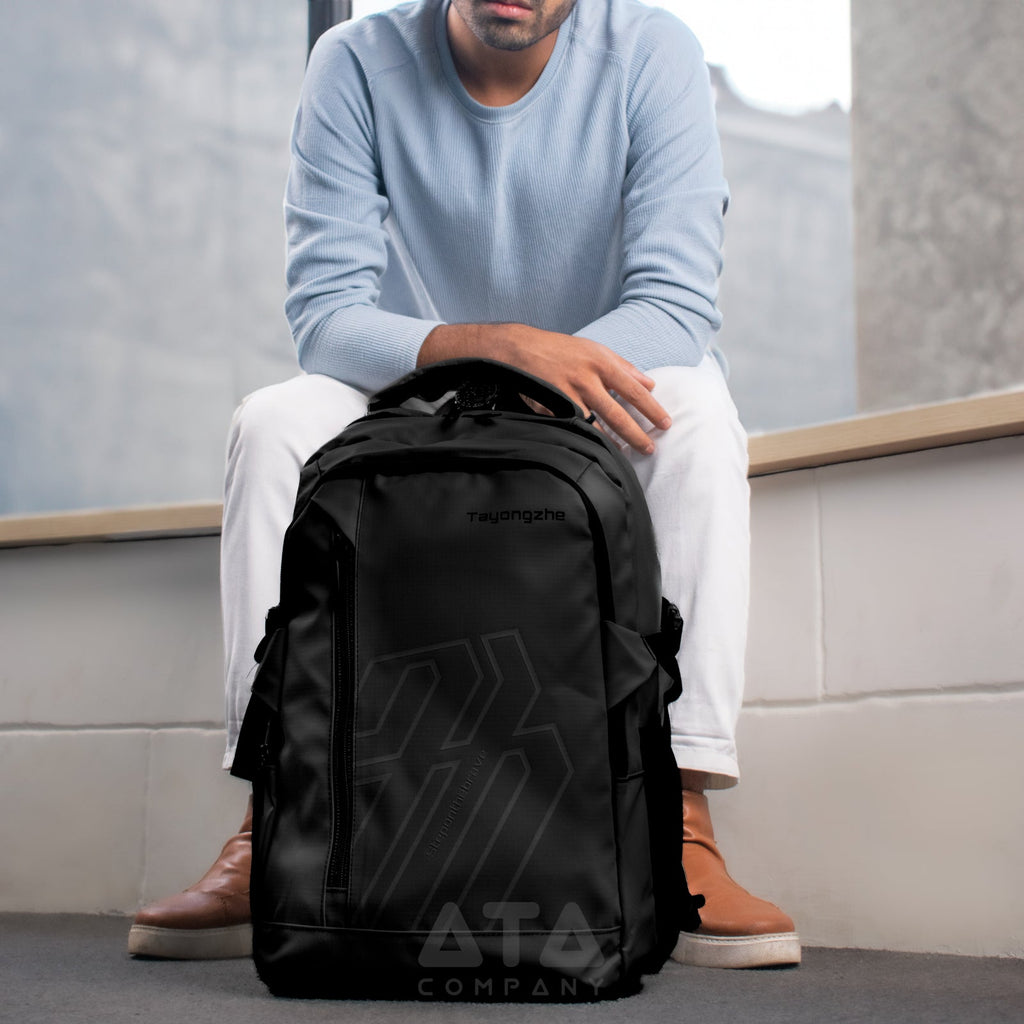 Step On The Brave 15 Inch Business Laptop Backpack Waterproof Ad-03 Black