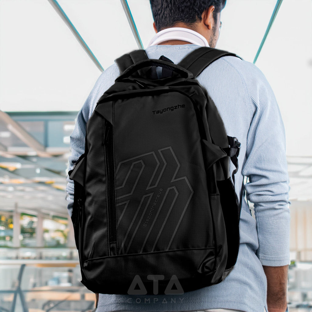 Step On The Brave 15 Inch Business Laptop Backpack Waterproof Ad-03 Black