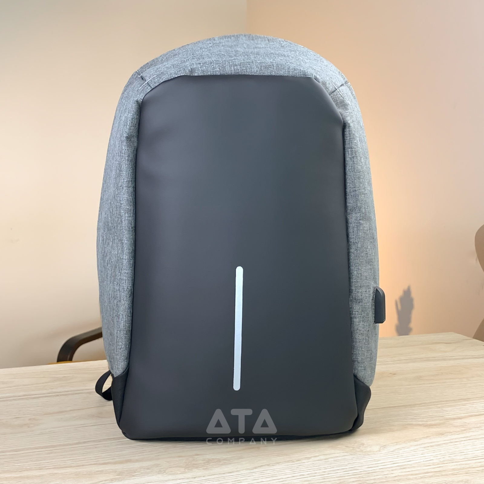 15.6-Inch 017 – Laptop Backpack (Grey)