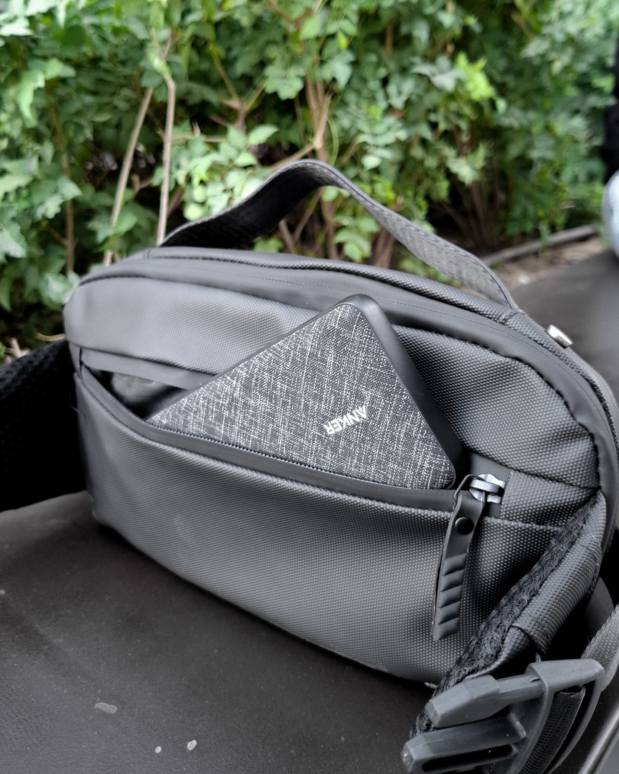 Crossbody Sling Chest Daypack Original High Quality Bag T5-01 Black