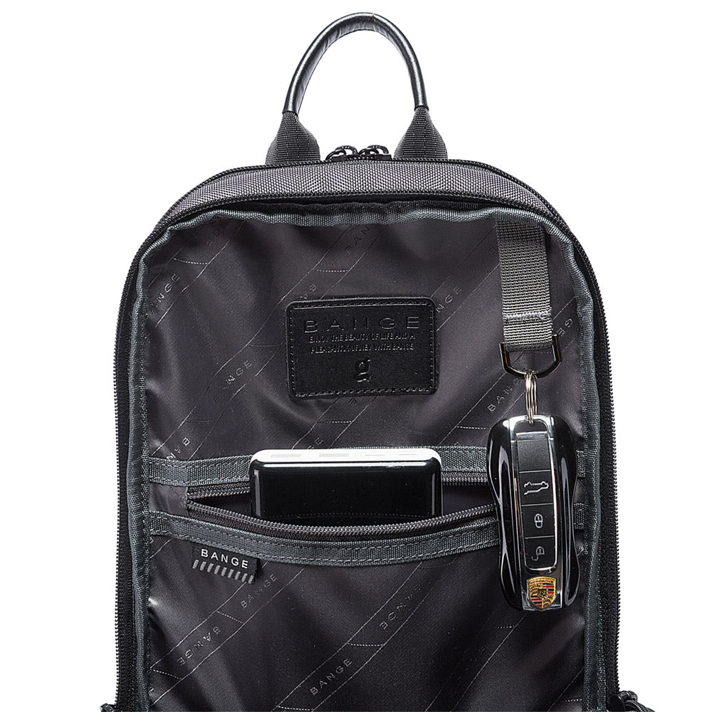 Bange 7082 – Compact Crossbody Bag (Black)