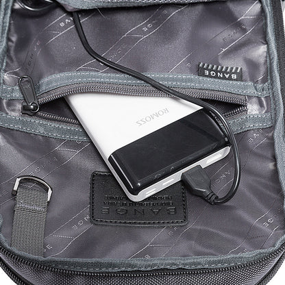Bange BG 7082 – Chest Crossbody Bag (Black)