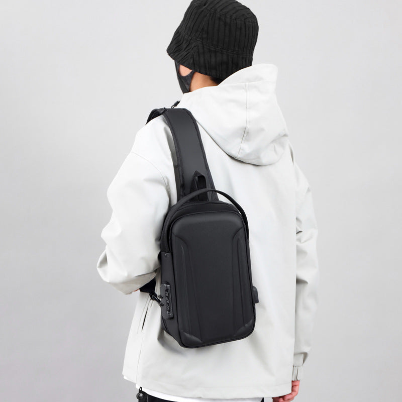 Crossbody Sling Chest Daypack Original High Quality Bag 8881 - Blue