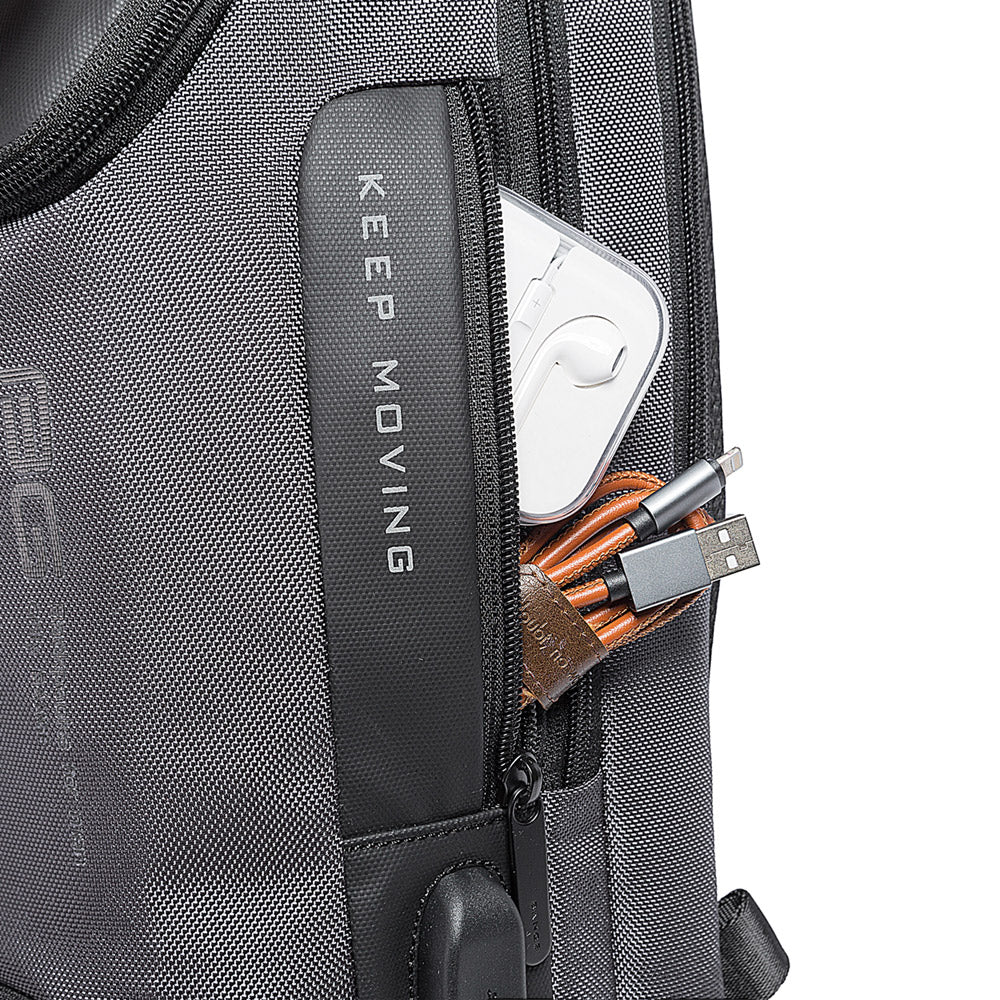 Bange 7082 – Compact Crossbody Bag (Black)
