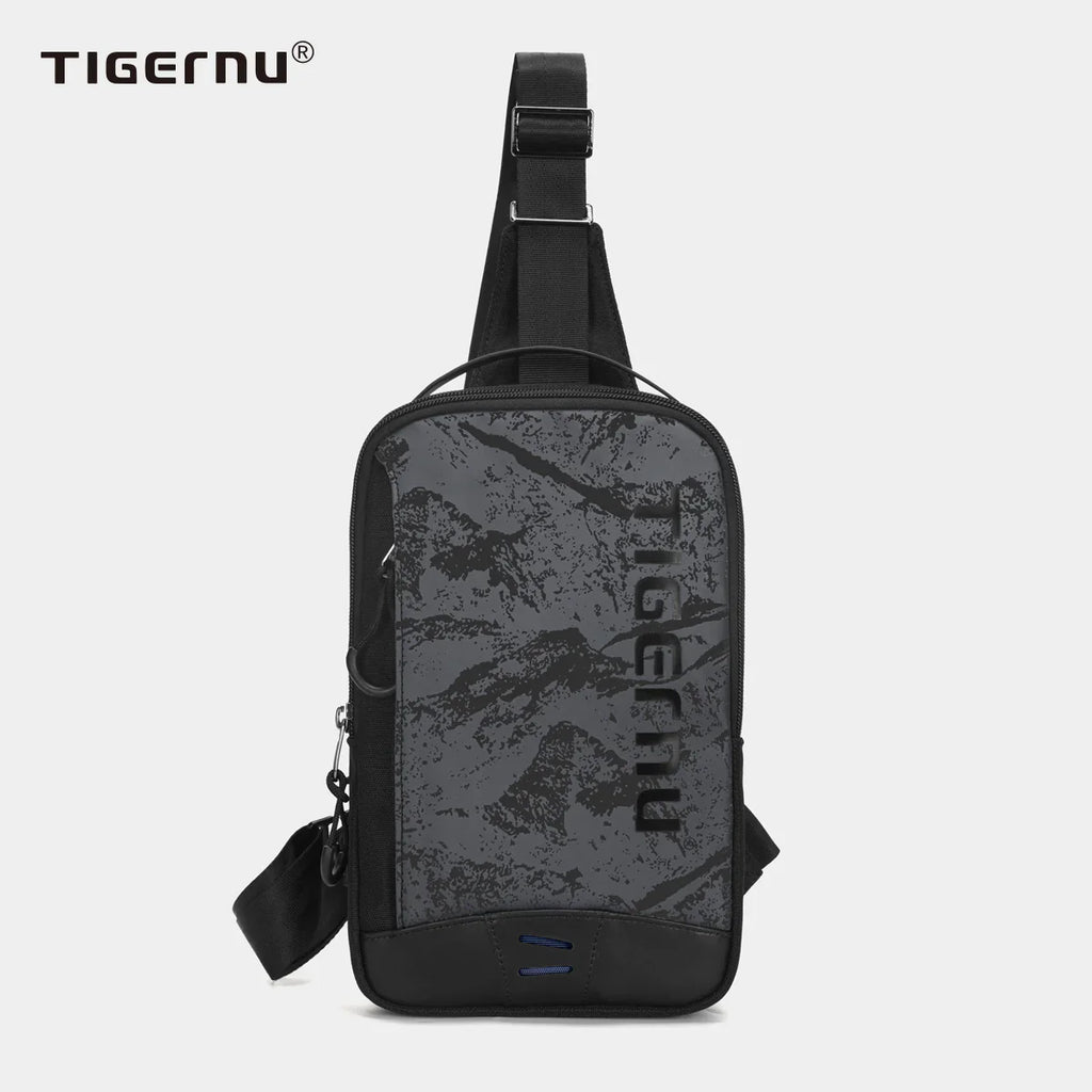 Tigernu Waterproof Crossbody Sling Shoulder Bag Model T-S8189 Camouflage Black