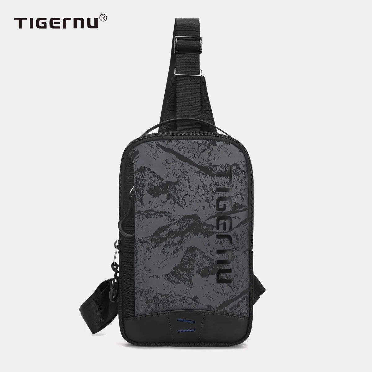 Tigernu T-S8189 camouflage – Sling Crossbody Bag (Black)