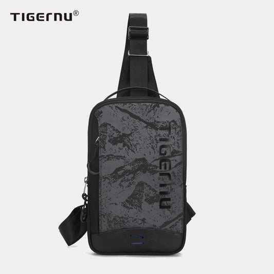 Tigernu T-S8189 camouflage – Sling Crossbody Bag (Black)