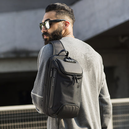 Bange BG 7082 – Chest Crossbody Bag (Black)