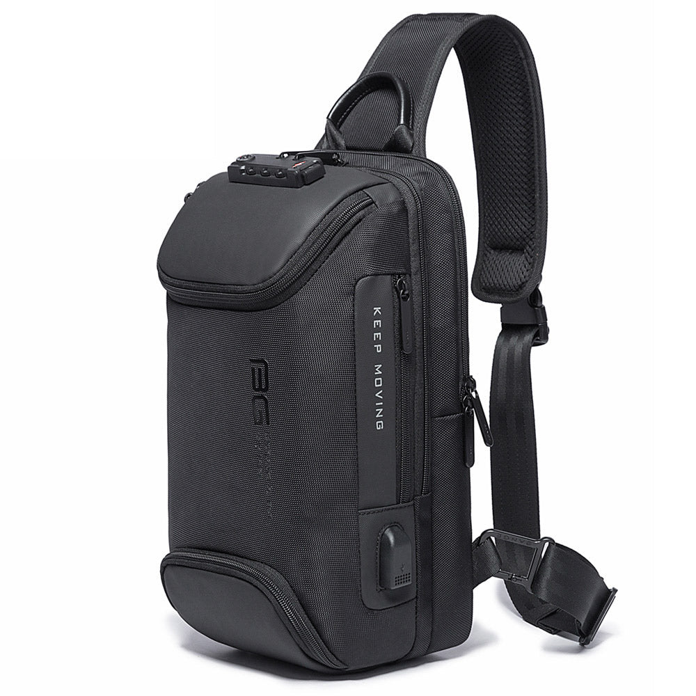 Bange 7082 – Compact Crossbody Bag (Black)