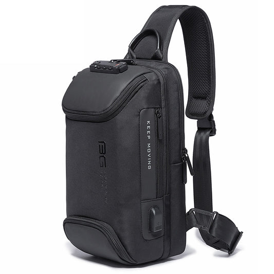 Bange BG 7082 – Chest Crossbody Bag (Black)
