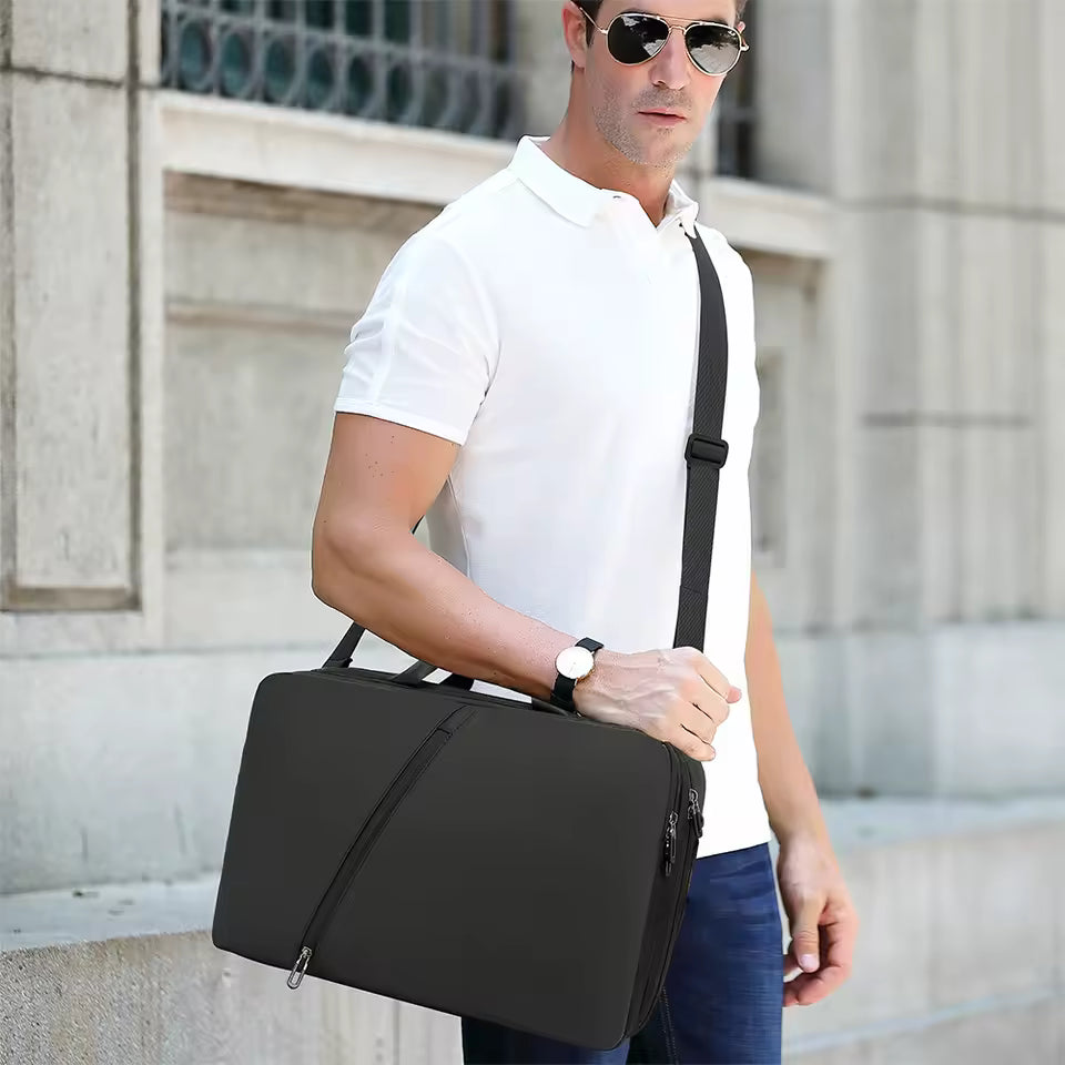 3-in-1 Multifunctional Men's Backpack Large Capacity, Waterproof, Travel-Ready