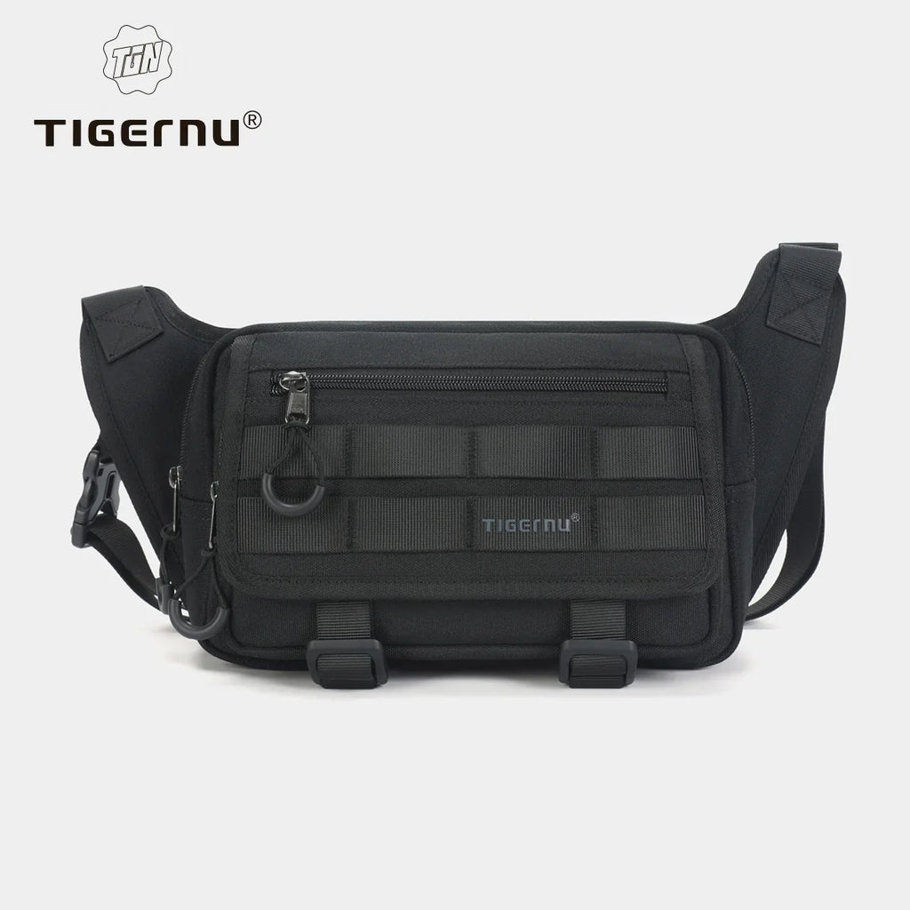 Tigernu Waterproof Waist Crossbody Sling Bag Model T-S8906 Black