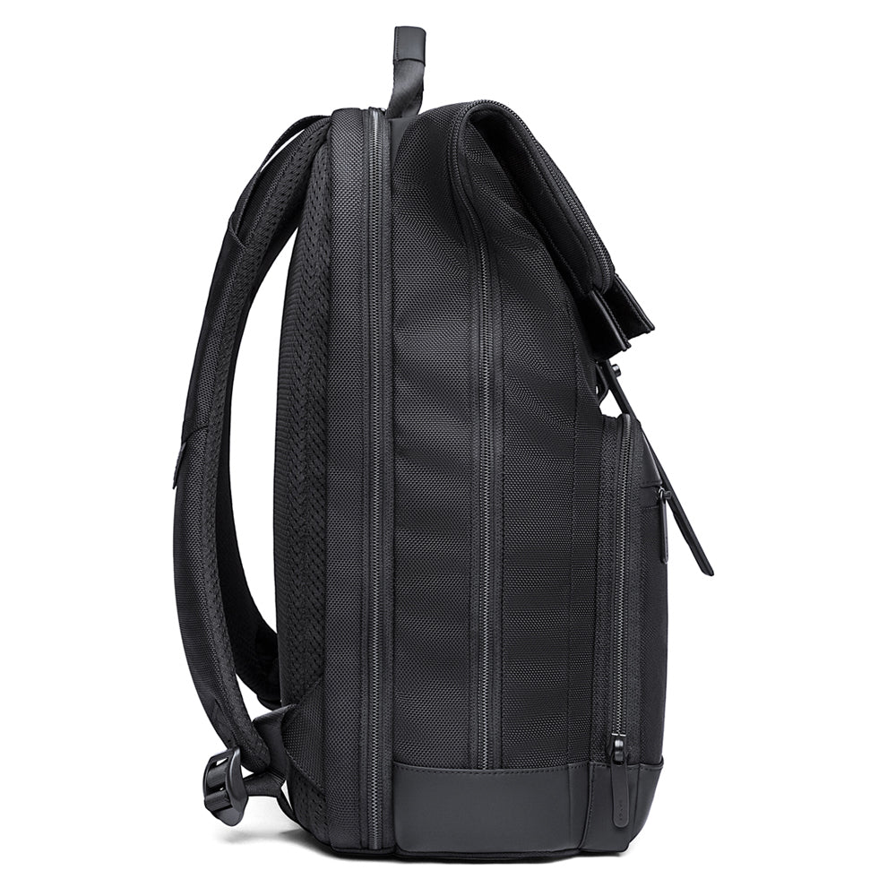 Bange Water Resistant 30 L Polyester Anti Theft Foldable 15.6 Inch Travel Laptop Backpack Black