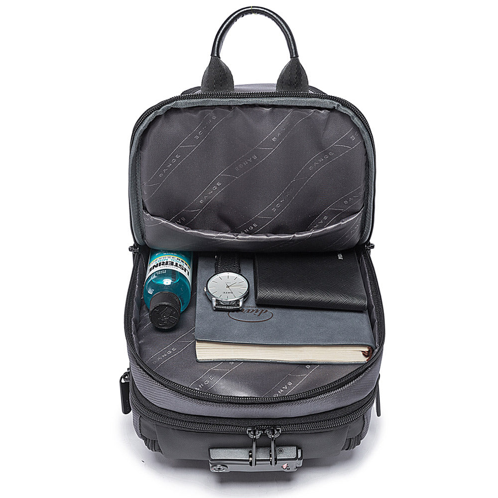 Bange 7082 – Compact Crossbody Bag (Black)
