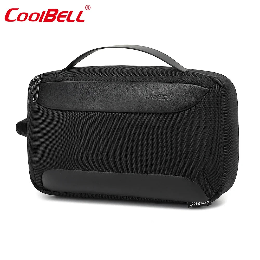 Fashion Men Chest Bag with USB 3.0 Charging Port Small Crossbody Bag 5.1 L Waterproof Messenger Bag for 7.9 inch iPad CB-7256