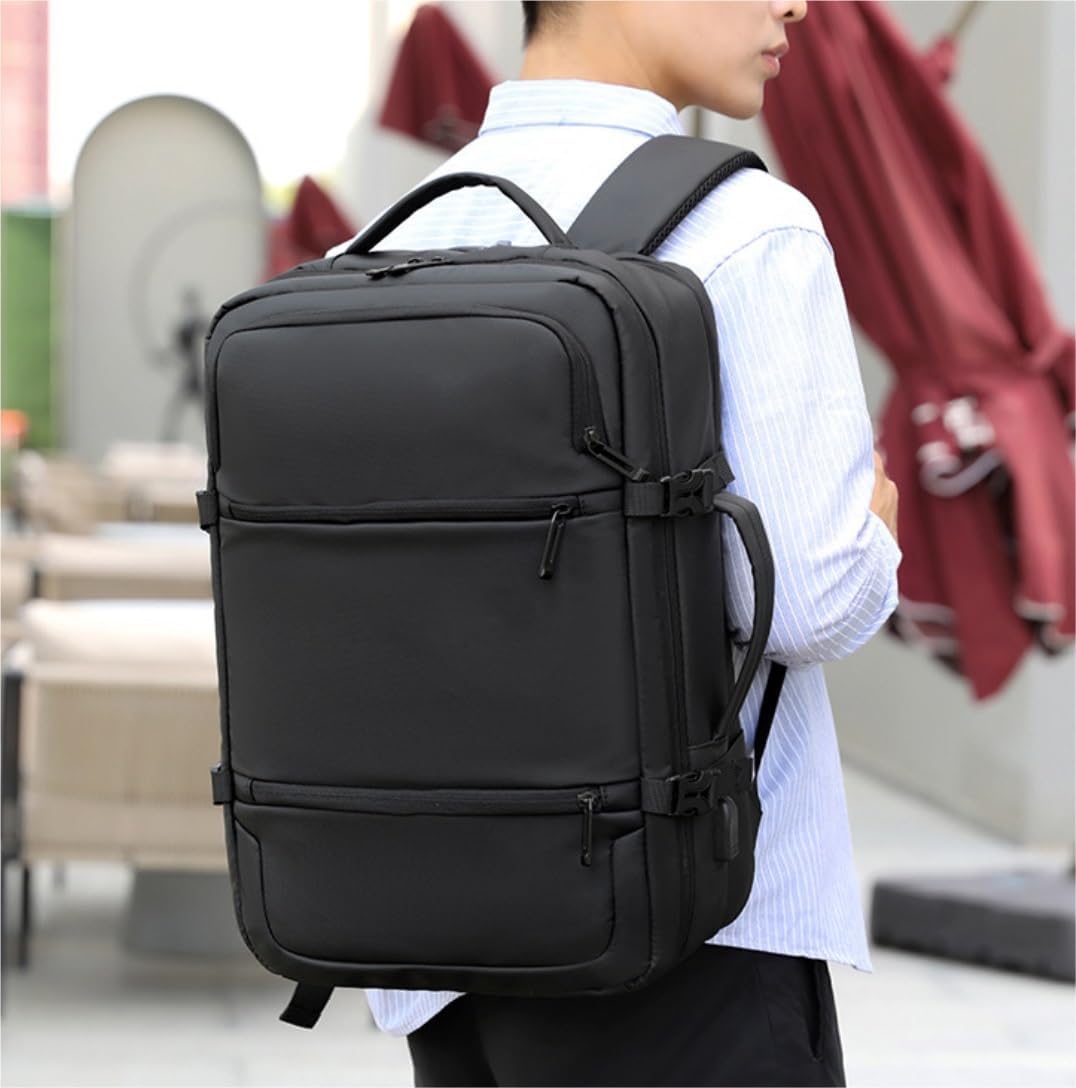 Meinaili Expandable – Men’s Business Backpack (Black)