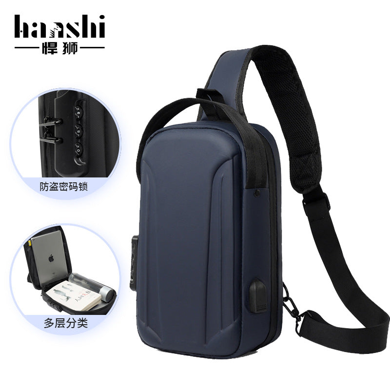 Crossbody Sling Chest Daypack Original High Quality Bag 8881 - Blue