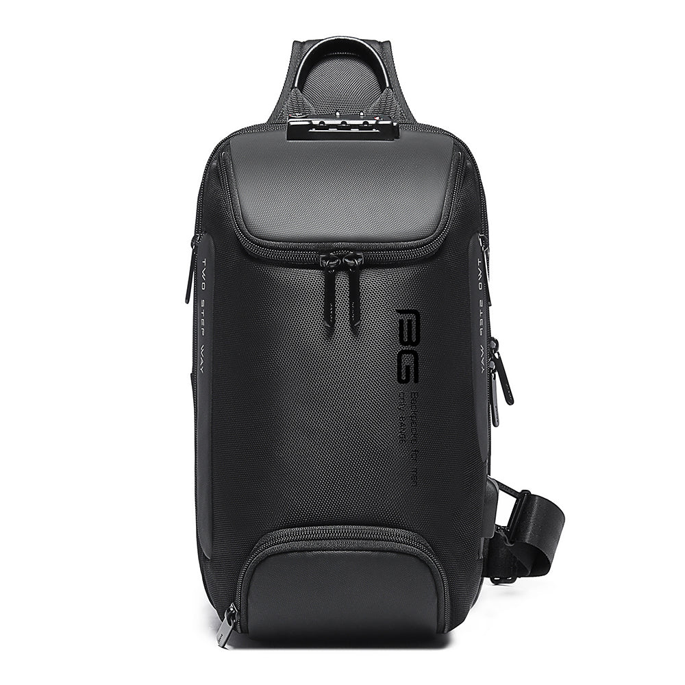 Bange 7082 – Compact Crossbody Bag (Black)
