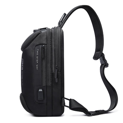 Bange BG 7082 – Chest Crossbody Bag (Black)