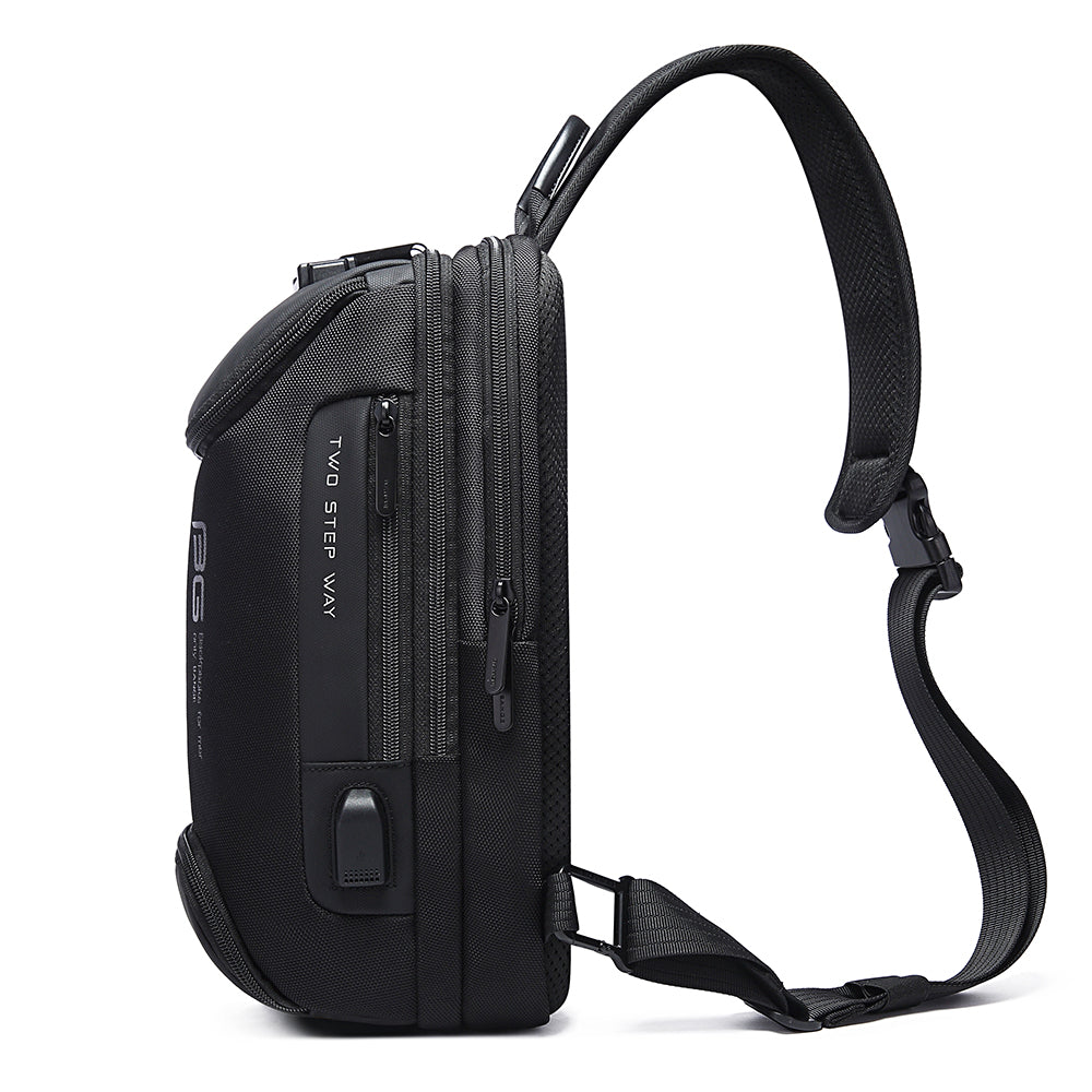 Bange 7082 – Compact Crossbody Bag (Black)