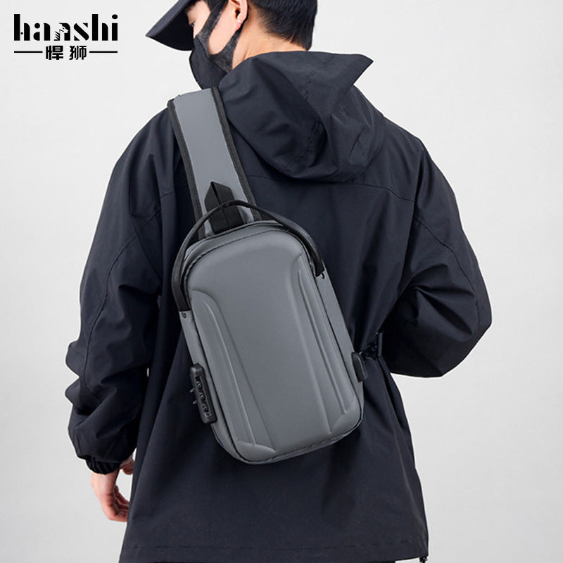 Crossbody Sling Chest Daypack Original High Quality Bag 8881 - Grey