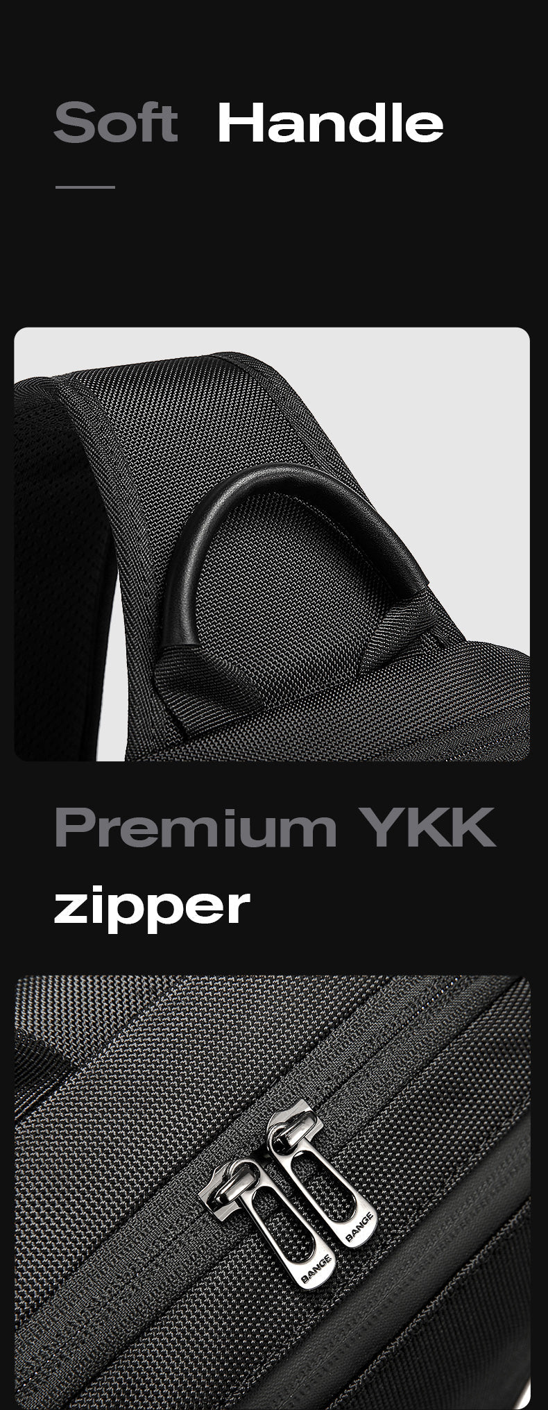 Bange Multifunctional Waterproof Sling Shoulder Men Bag Bg 7719 Black