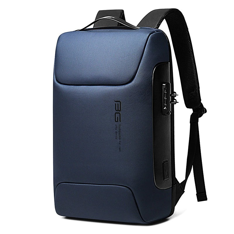 BANGE 7216 – Waterproof Unisex Travel Laptop Backpack (Blue)