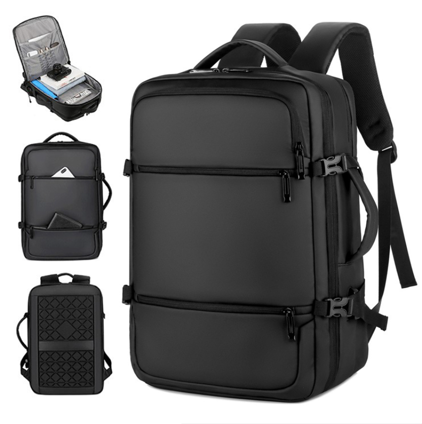 Meinaili Expandable – Men’s Business Backpack (Black)