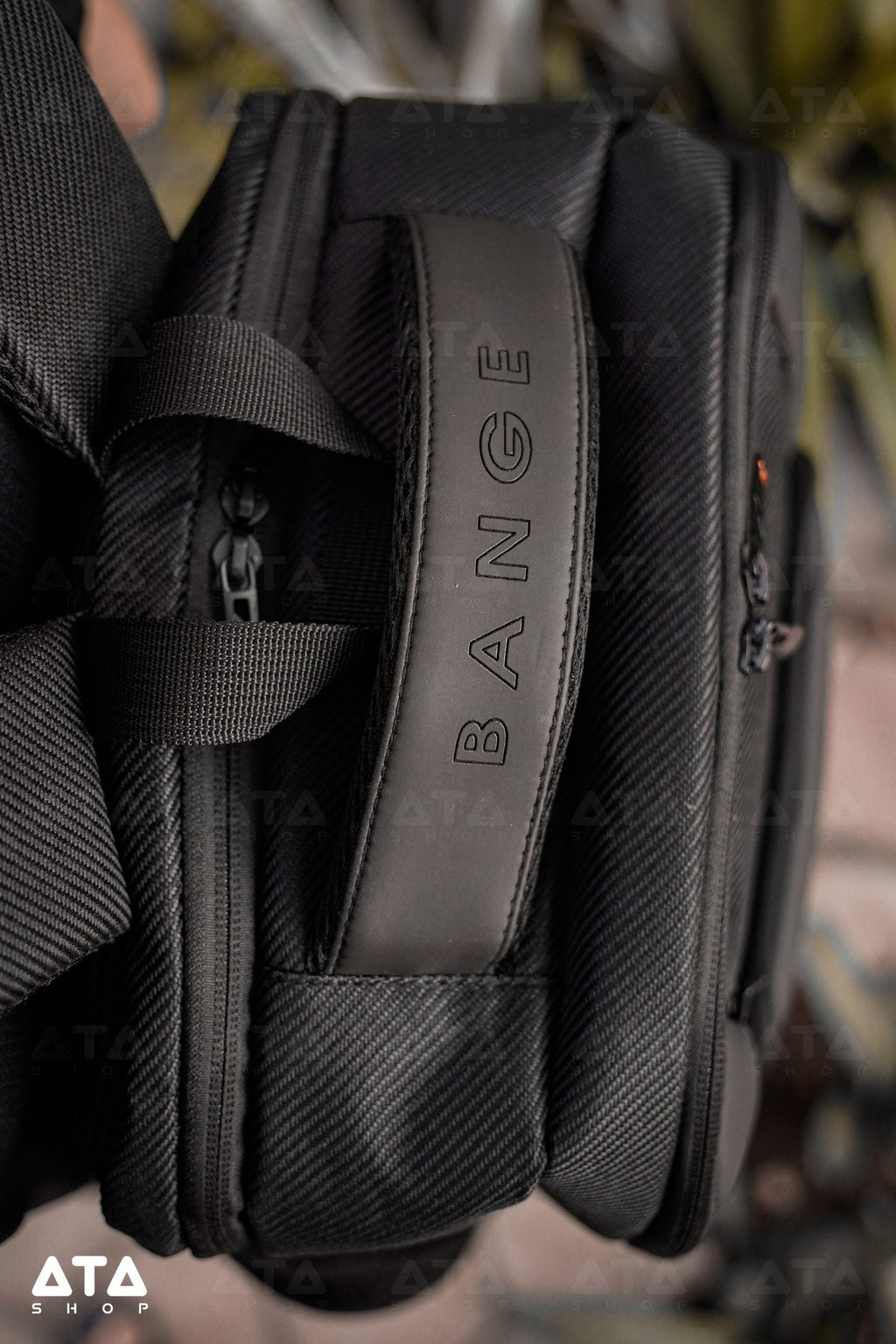 Bange 15.6 Inch Laptop Backpack Large Capacity School Bag Usb Charging Port Water Resistant - Black