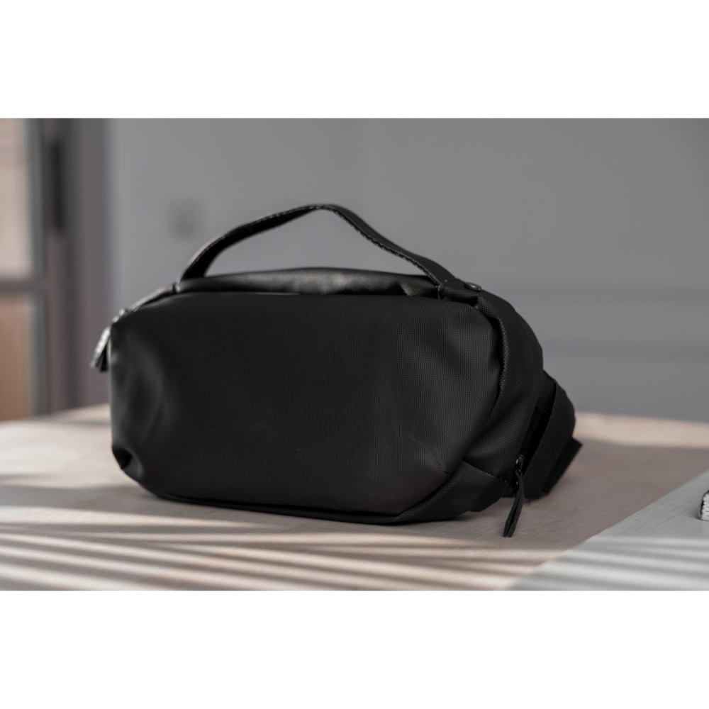 Crossbody Sling Chest Daypack Original High Quality Bag T5-01 Black