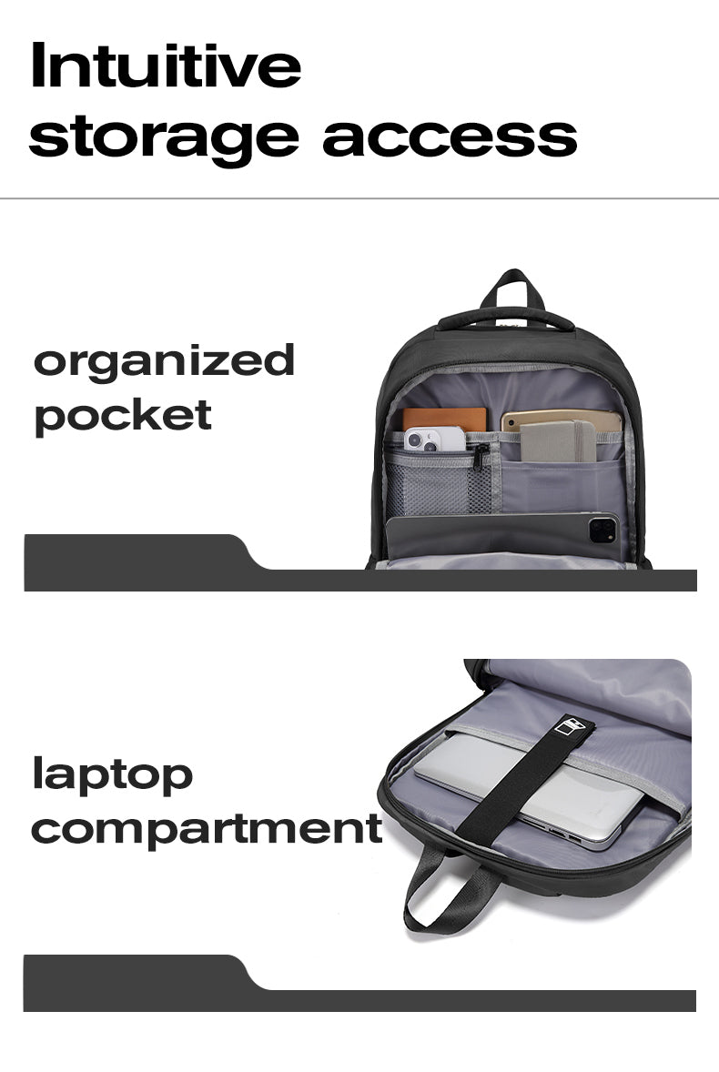 Bange 1807 – Laptop Backpack (Black)