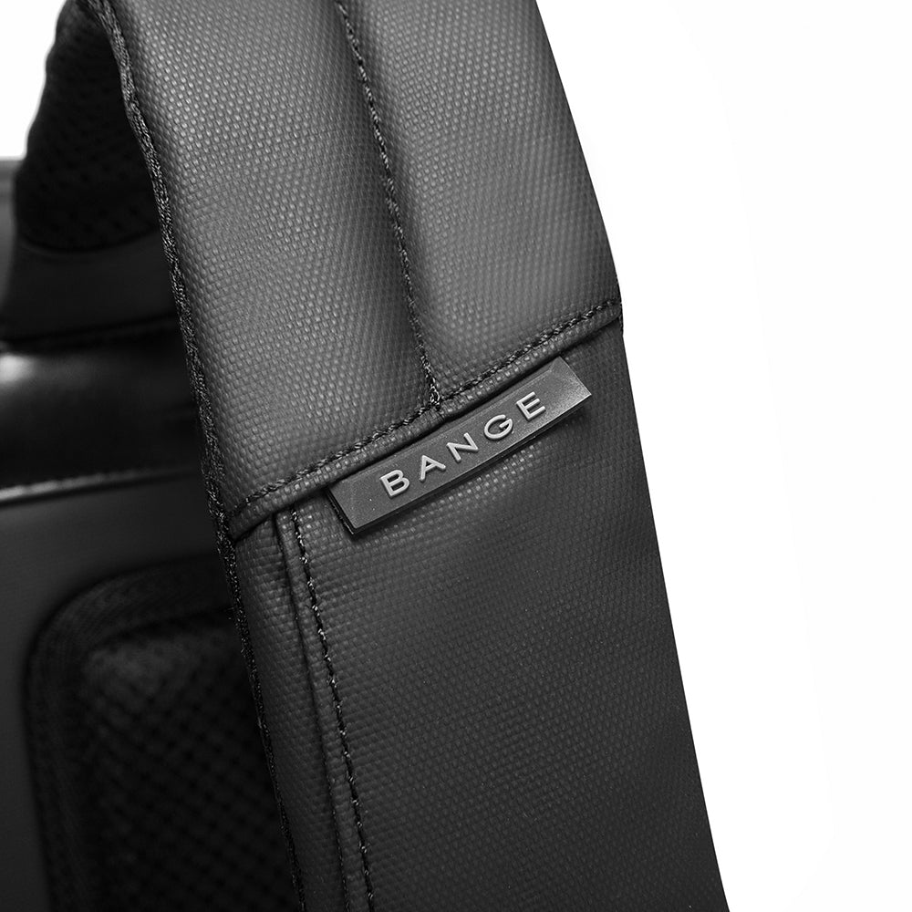 Bange Usb Tsa Lock Waterproof Men Laptop Backpack Hard Outside Model 22092