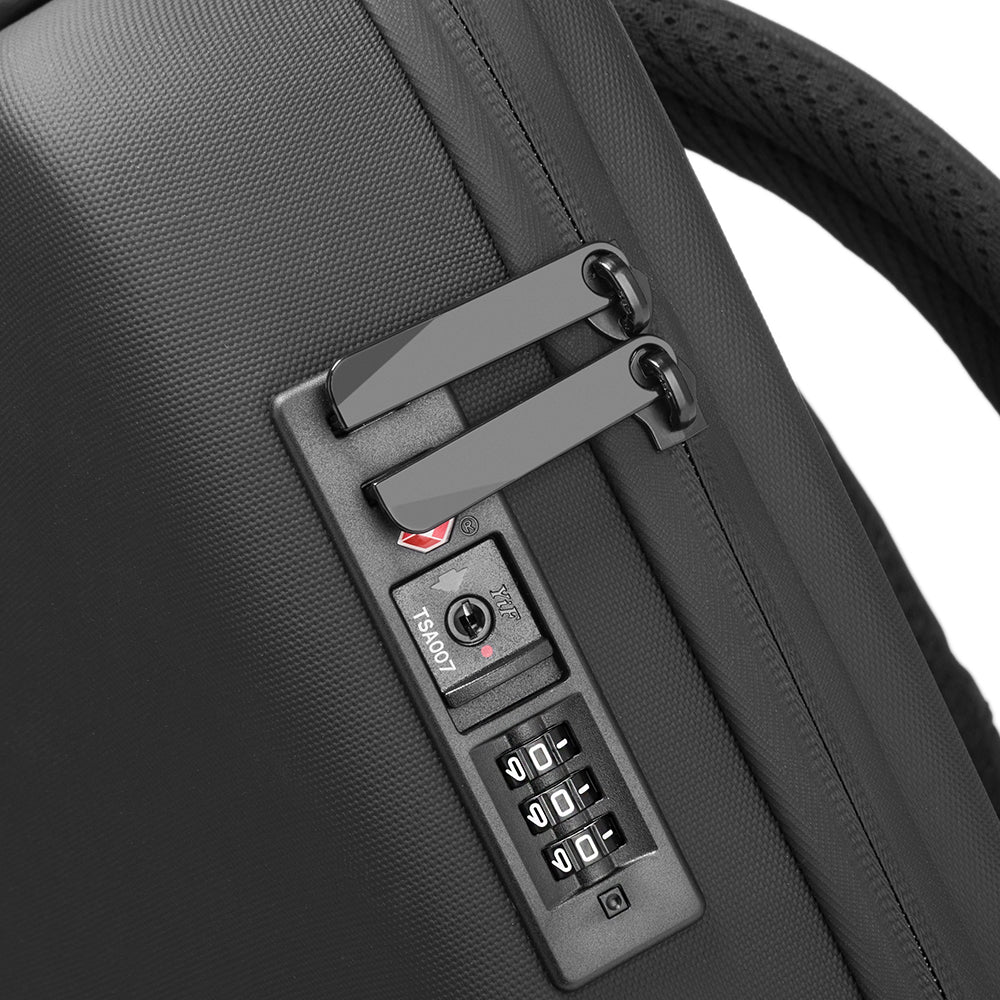 Bange Usb Tsa Lock Waterproof Men Laptop Backpack Hard Outside Model 22092