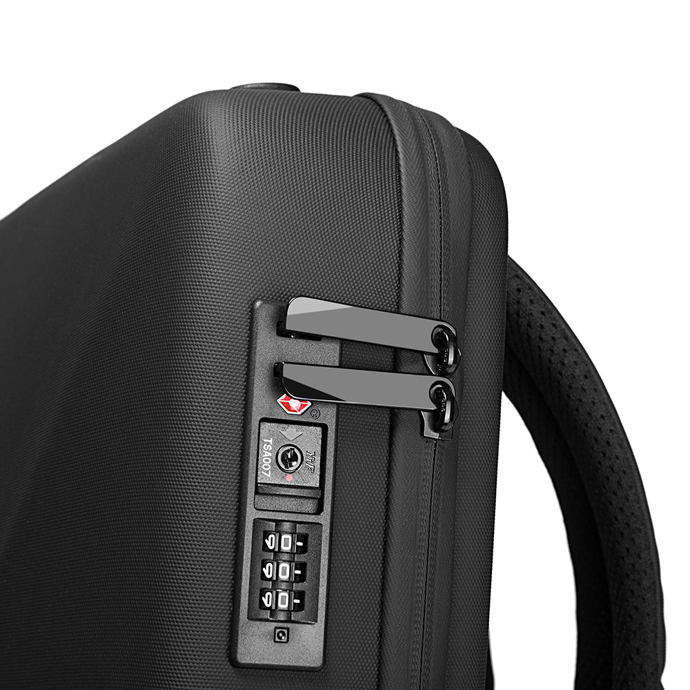 Bange Usb Tsa Lock Waterproof Men Laptop Backpack Hard Outside Model 22092