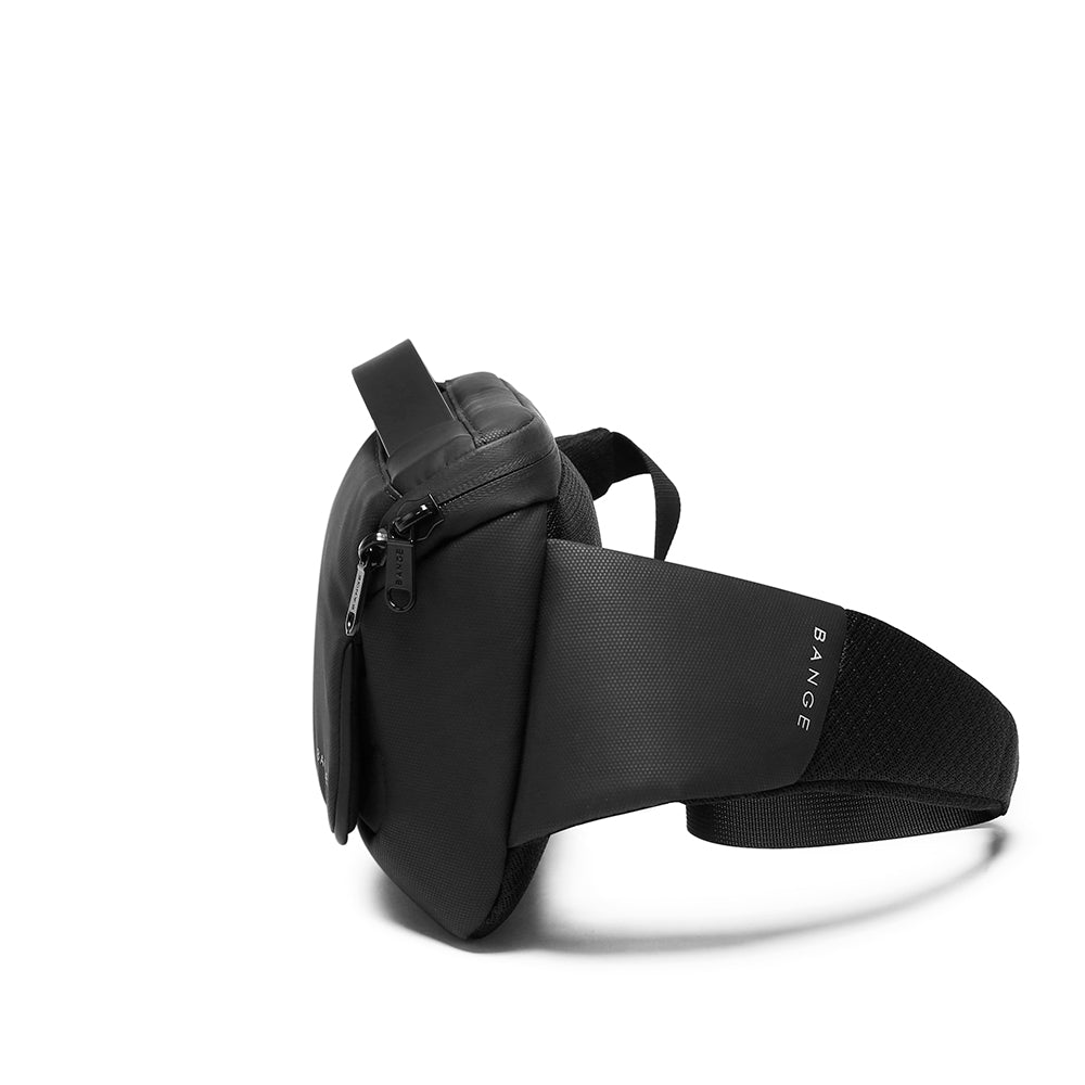 Bange Waterproof Anti Theft Shoulder Crossbody Sling Bag Model Bg 77202 Black