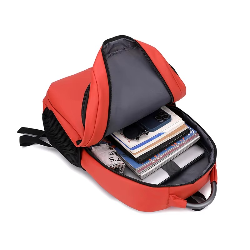 Step On The Brave 17 Inch Business Laptop Backpack Waterproof Lt-1 Black