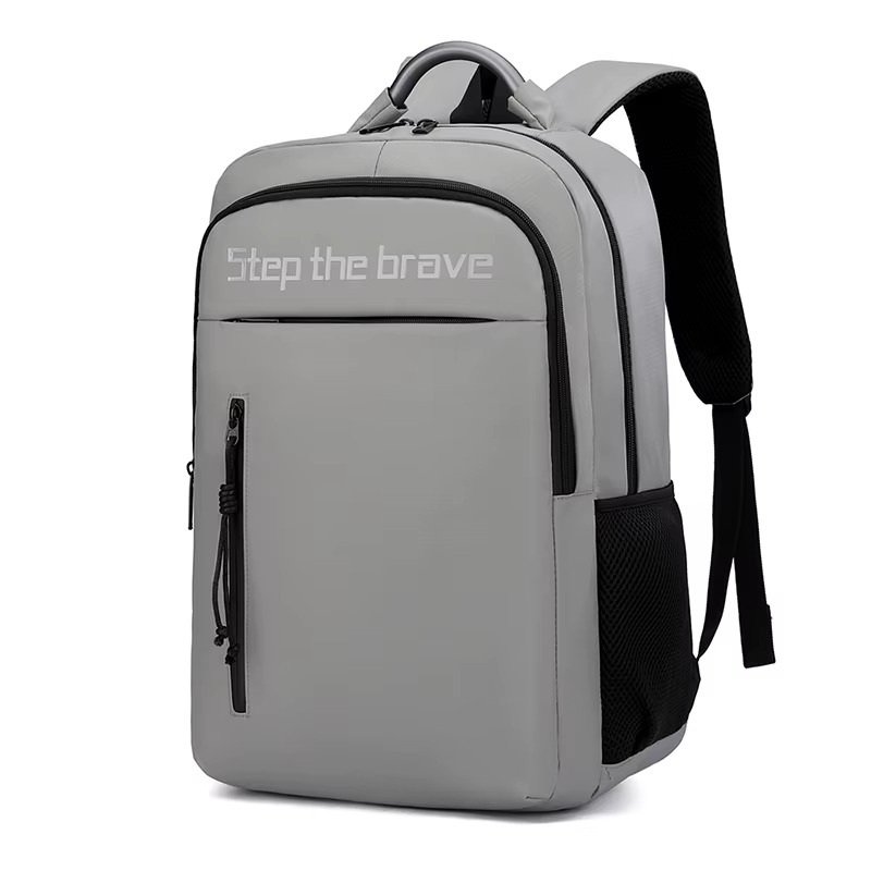 Step On The Brave 17 Inch Business Laptop Backpack Waterproof Lt-1 Grey
