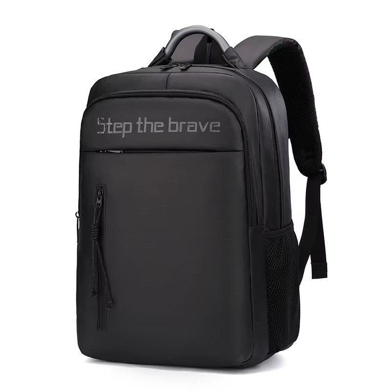 Step On The Brave 17 Inch Business Laptop Backpack Waterproof Lt-1 Black