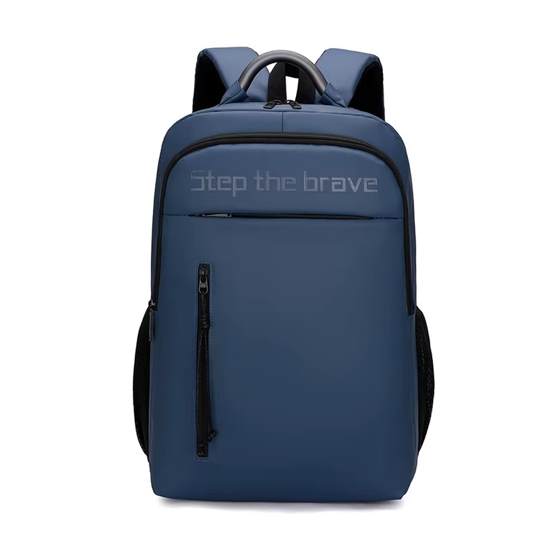 Step On The Brave 17 Inch Business Laptop Backpack Waterproof Lt-1 Blue