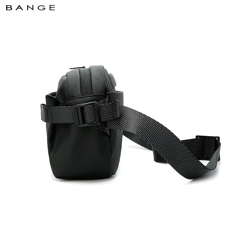 BANGE New Daily Unisex Lightweight  Waterproof Custom Men Crossbody Messenger Bag 7837 Black