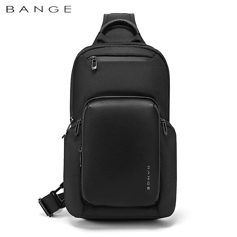 Bange 7718 – Waterproof Anti-theft Shoulder Crossbody Sling Bag (Black)
