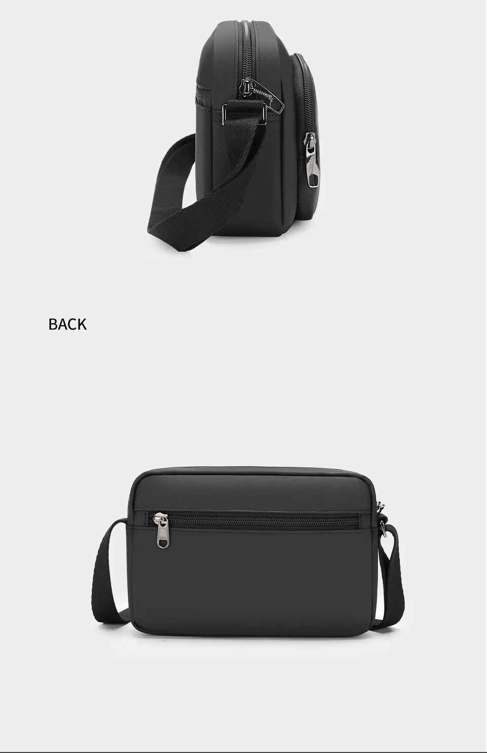 Tigernu Waterproof And Stain Resistant Crossbody Sling Shoulder Bag Model T-S8136 Black