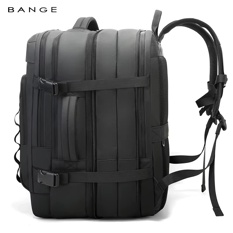 Bange New Design Multifunction Business Expandable Travel Men Waterproof Laptop Backpack 3088 Black