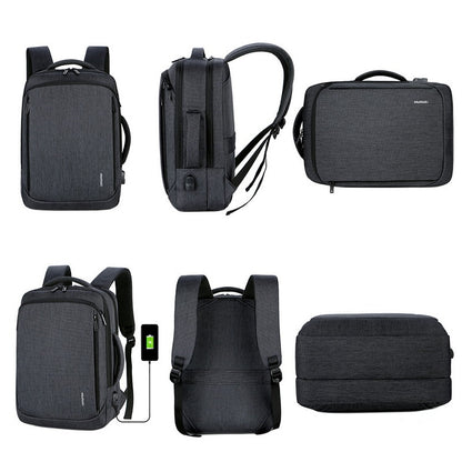 Meinaili 023 – 15.6" Laptop Backpack (Black)