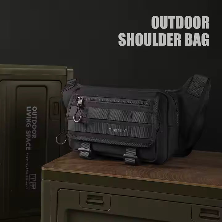 Tigernu Waterproof Waist Crossbody Sling Bag Model T-S8906 Black