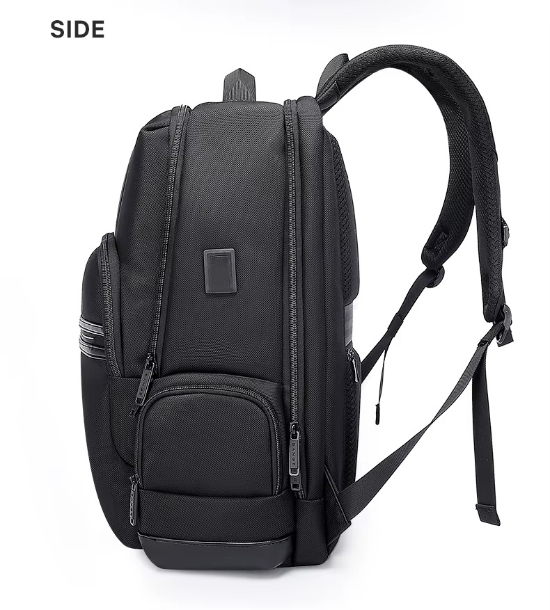 Bange Usb Waterproof Travel Custom Men Casual Laptop Backpacks Model 2603 Black